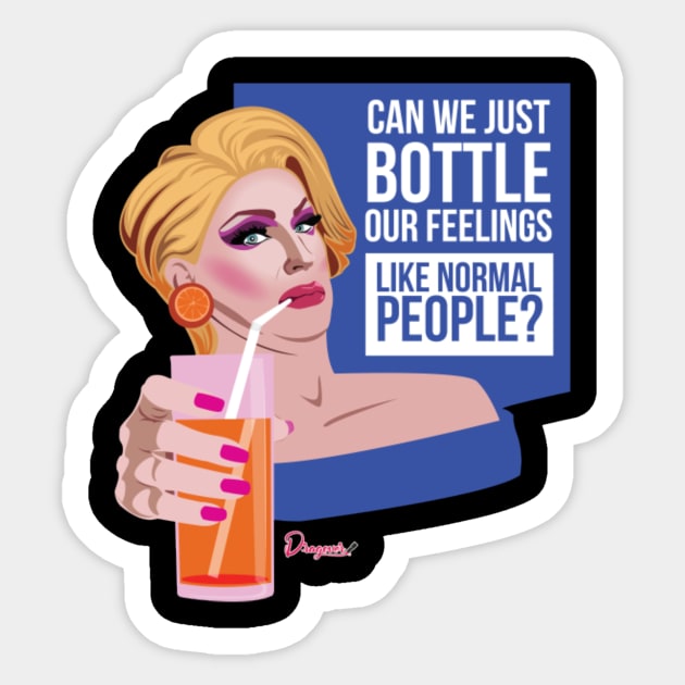 Brooke from Drag Race Sticker by meldypunatab